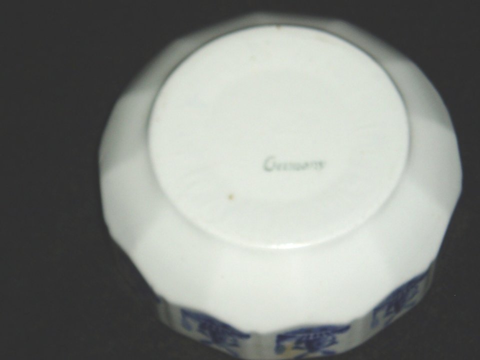 Vintage Windmill Bowl, German Porcelain