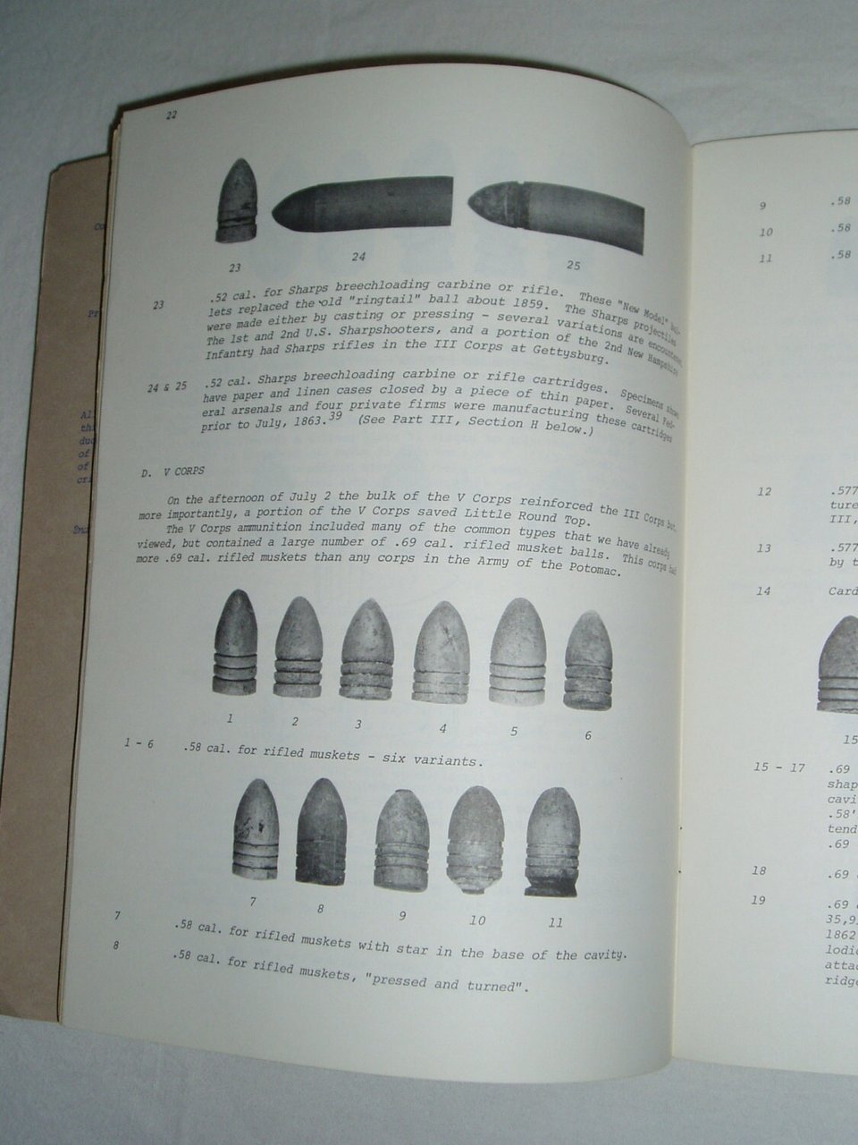 Battle of Gettysburg, Ammunition Book, Civil War
