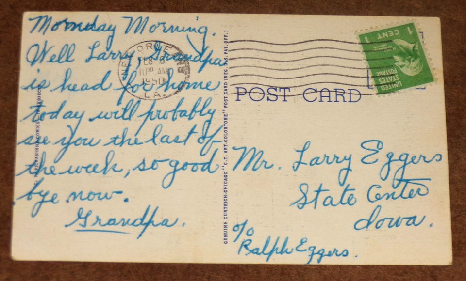 Vintage Black Americana Postcard, A Loaded Pair of Dice