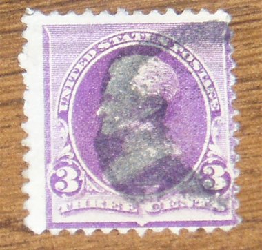 USA Postage Stamp, Scott #221, 2nd Stamp Ships Free