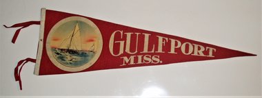 Vintage Pennant, Gulfport Miss.