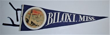 Vintage Pennant, Biloxi Miss.