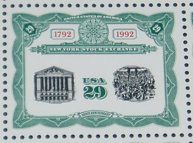 Mint Sheet Postage Stamps, New York Stock Exchange, Scott Catalog #2630 x 40 stamps