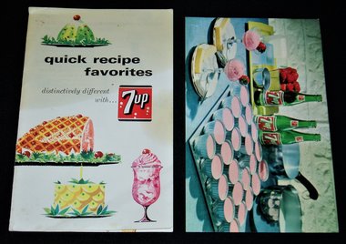 7Up Recipe Cook Book, Mid-Century, Soda Pop