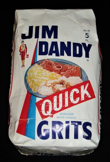 Jim Dandy Quick Grits, New Old Stock, Movie TV Prop