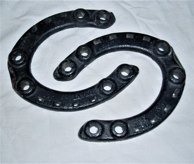 Antique Draft Horse Horseshoes, 7F, Winter Ice Shoes