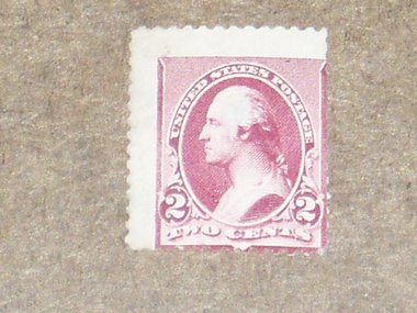 USA Mint Stamp, 219D Lake 2c Washington, c. 1890
