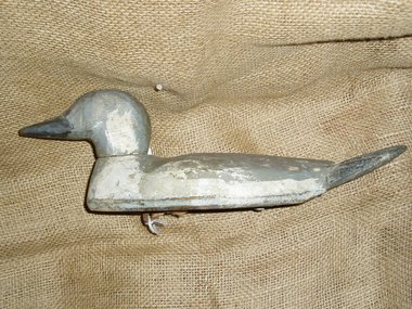 Duck Decoy, Pintail, 3-Piece Wood, Vintage